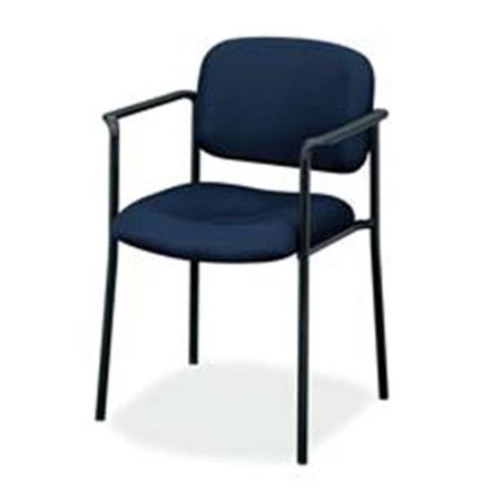 HON BASYX Basyx BSXVL616VA90 Guest Chair With Arms- 23-.25in.x21in.x32-.75in.- Navy BSXVL616VA90